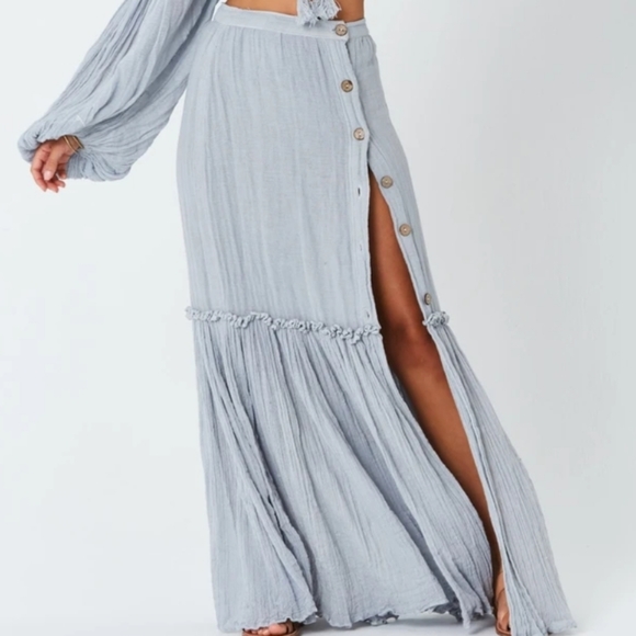 Jen's Pirate Booty Dresses & Skirts - 🦋JEN'S PIRATE BOOTY BELLAMY MAXI SKIRT☆MINT☆M☆NWT